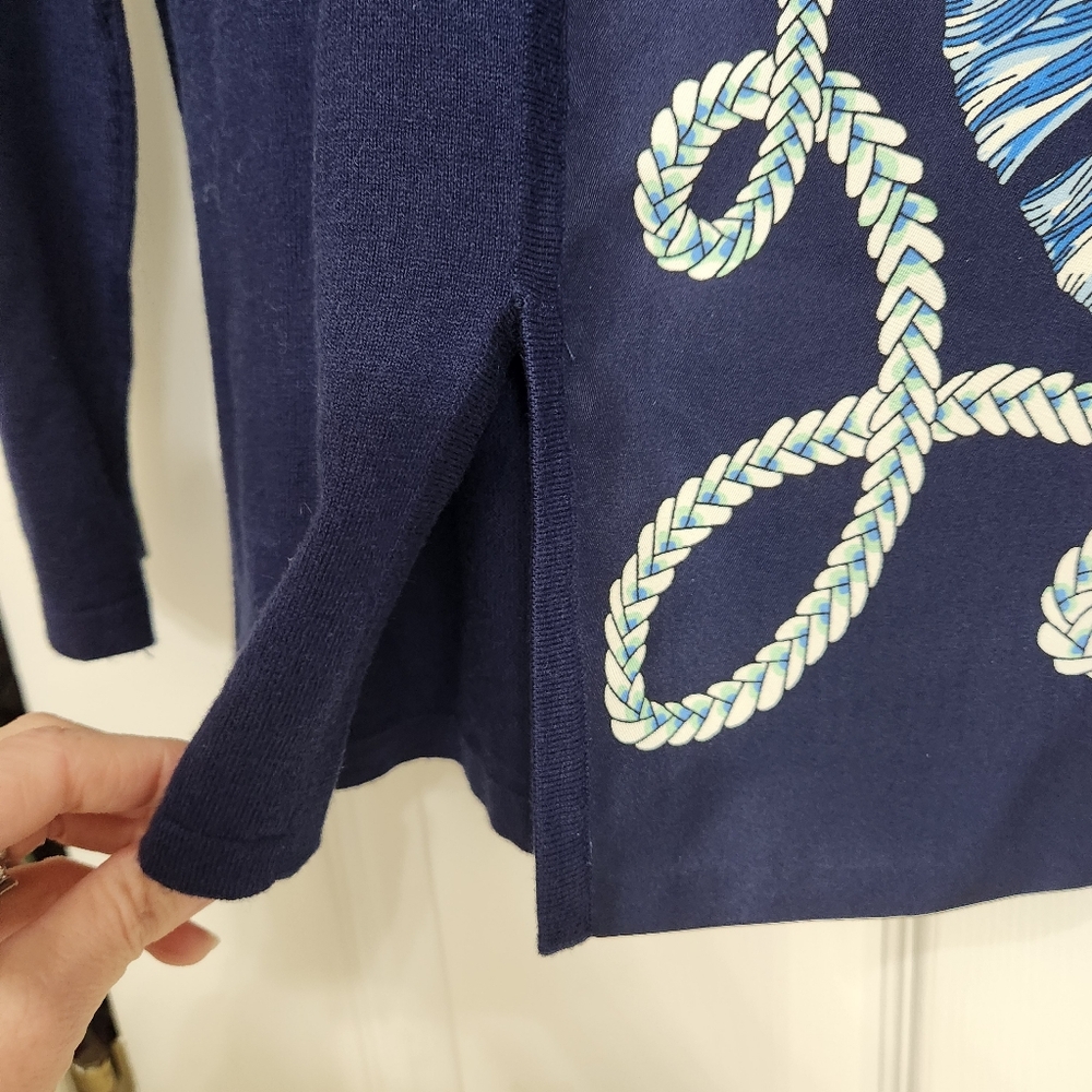 J. Mclaughlin Cashmere Blend Notting Sweater - image 6